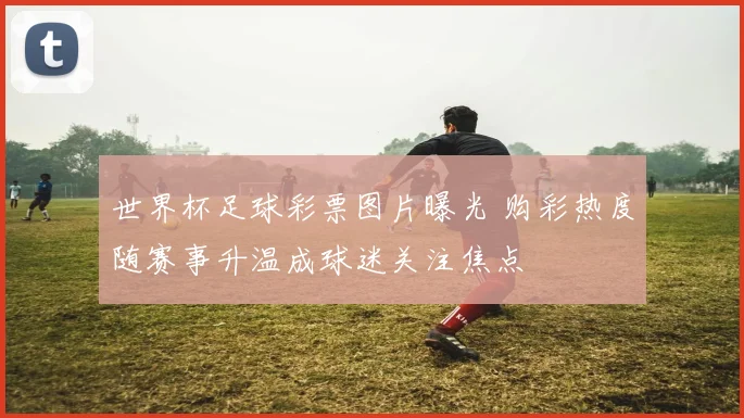 世界杯足球彩票图片曝光 购彩热度随赛事升温成球迷关注焦点