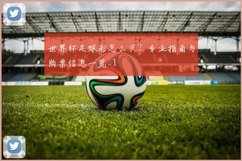 世界杯足球彩怎么买？专业指南与购票信息一览_1